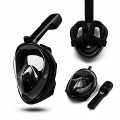 Маска полнолицевая для снорклинга и подводного плавания OPT-TOP Tribord Freebreath Black (1756374657) Королево
