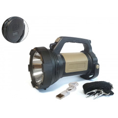 Фонарь ручной HeadLight A-T90B со встроенным аккумулятором 2400 mAh Городок