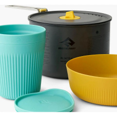 Набор посуды Sea to Summit Frontier UL One Pot Cook Set М 3 шт Разноцветный (STS ACK027031-122105) Вінниця
