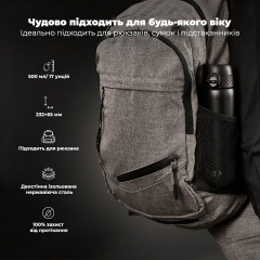 Бутылка для воды ION8 Vacuum Insulated 500 мл Black (I8TS500BLK) Костополь