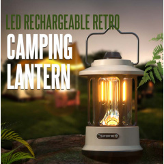 Фонарь кемпинговый аккумуляторный T35 Superfire 220 Lumen IP44 Київ