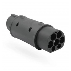 Переходник Type 2 J1772- Type 1 Bluefield Mennekes IEC 62196-2 Black (22050567) Чугуїв