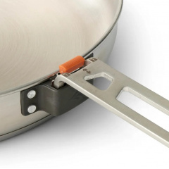 Сковорода Sea To Summit Detour Stainless Steel Pan 10'' 2 л Серый (1033-STS ACK026011-531801) Новое