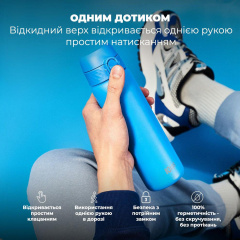 Бутылка для воды ION8 Vacuum Insulated 500 мл Blue (I8TS500BLU) Киев