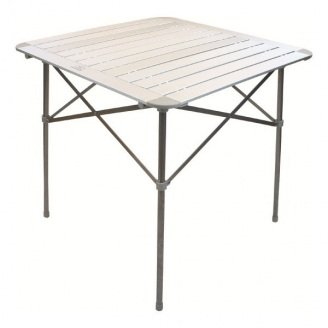 Стол Highlander Alu Slat Folding Small 70х70х70 см Белый (1073-925474)
