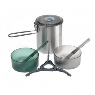 Котелок Fire Maple Antarcti Duo Cook Sett 1.6/0.45 л Серый (1060-Duo)