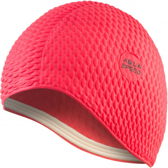 Шапочка для плавания Aqua Speed Bombastic Красный One Size (1000-104-31)
