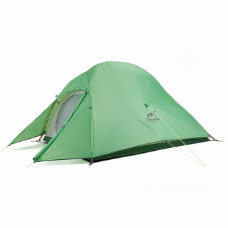 Палатка двухместная Naturehike Cloud Up 2 Updated NH17T001-T 210T Зеленый (2330235462)