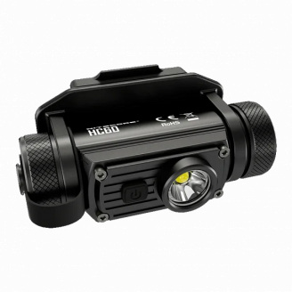 Налобный тактический фонарь для крепления на шлем Nitecore HC60M 1000 лм (2452681957)