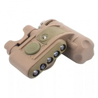 Тактический фонарь на шлем Night Evolution Gen 2 7x5,5x3 см Койот