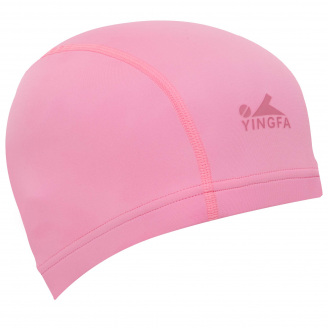 Шапочка для плавания текстильная YINGFA C0075 Розовый