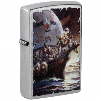 Зажигалка бензиновая Zippo Frank Frazetta Kane on the Golden Sea (48953)