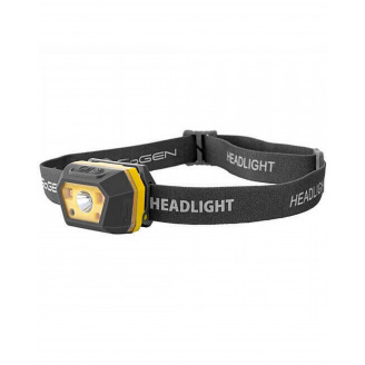 Фонарь налобный аккумуляторный GoGEN GOGHL02GY Head light HL02 grey/yellow 350lm