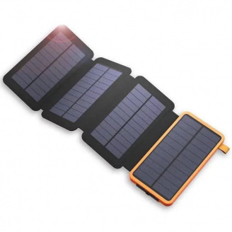 Зарядное устройство на солнечных батареях No Brand Power Bank 25000mAh 10Вт (2430467081)