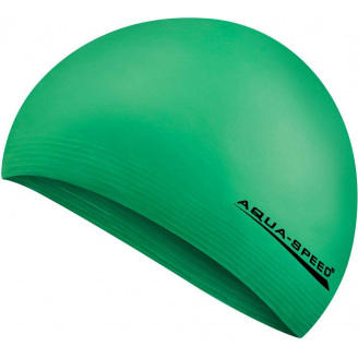 Шапочка для плавания Aqua Speed Soft Latex Зеленый One Size (1000-122-11)