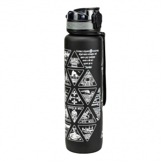 Фляга Heritage H2O Tritane Flask 1 л Black (INSH-FLHERITAGETB1L)