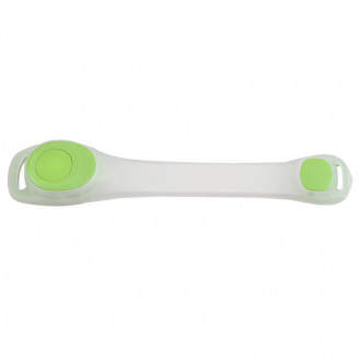 Светодиодный LED браслет Lesko HY-0001 Green USB аккумуляторный