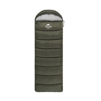Спальник Naturehike U250 NH20MSD07 R правый Темно-зелёный (1047-6927595767214-R)