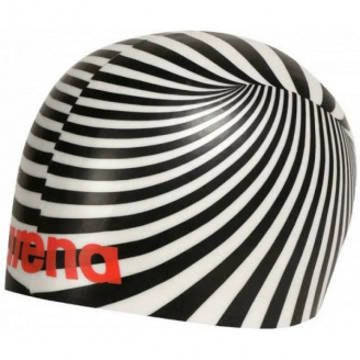 Шапочка для плавания Arena Poolish Moulded White Black One Size (1097-1E774-231 UNI)