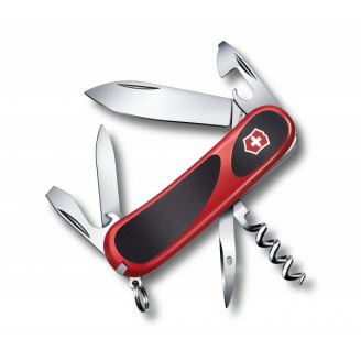 Швейцарский нож Victorinox EvoGrip 10 Красно-черный (2.3803.C)