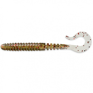 Приманка силикон FishUp Vipo 2in #045-Green Pumpkin/Red & Black 10061121