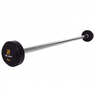 Штанга прямая Zelart TA-2685-5 5кг Черный