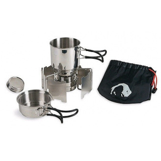 Набор спиртовой горелки Tatonka Alcohol Burner Set Серый