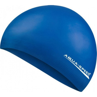 Шапка для плавания Aqua Speed SOFT LATEX 5725 (122-02) темно-синий Уни OSFM (5908217657251)