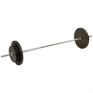 Штанга SHUANG CAI SPORTS TA-1139-68R 68кг Черный