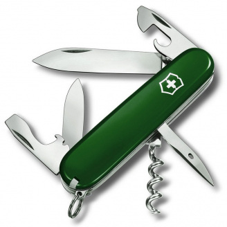 Складной нож Victorinox Spartan 91 мм 12 функций Зеленый (1.3603.4)