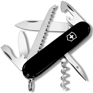 Складной нож Victorinox Camper 91 мм, 13 функций Черный (1.3613.3)