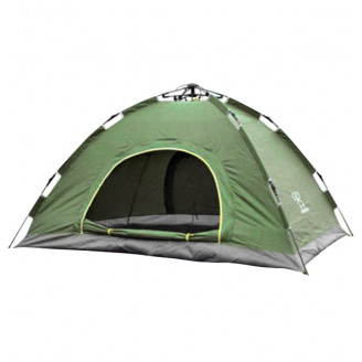 Туристическая палатка самораскладная Camp 6ти местная Зеленая