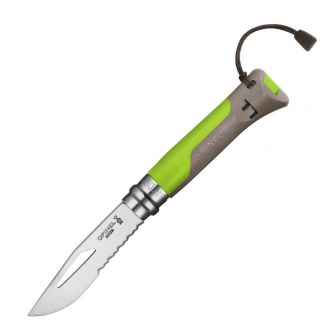 Ніж Opinel 8 VRI Outdoor Earth Зелений (1013-204.65.85)