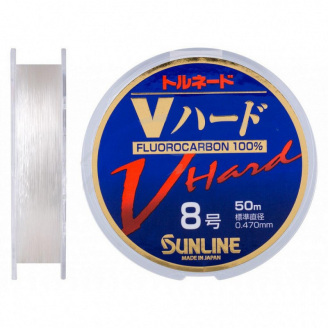 Флюорокарбон Sunline FC Tornado V Hard HG 50m 0.435mm 15кг/33lb 1658-03-73
