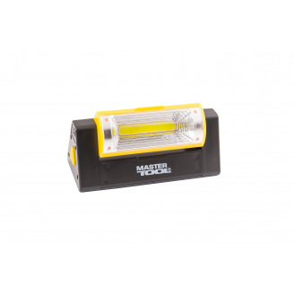 Фонарь магнитный с регулировкой наклона бокового света MASTERTOOL 125х52х52 мм 6xLED+COB LED 4xAAA 94-0809