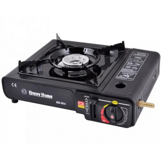 Плитка туристическая от балончика с пьезоподжигом + кейс Happy Home BDZ-155A с переходником (BDZ-155A)