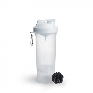 Шейкер спортивный SmartShake Slim 500ml Pure White (1838398725)
