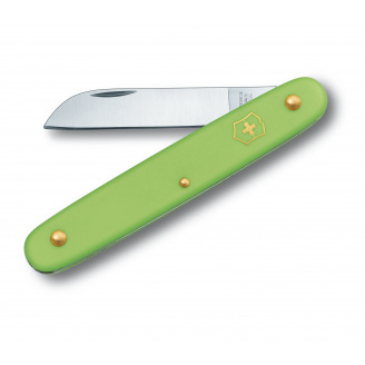 Швейцарский нож Victorinox Floral садовый 100 мм 1 функция зеленый в блистре (3.9050.47B1)