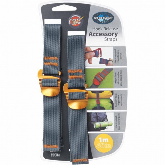 Ремінь для стягувань Sea To Summit Accessory Strap With Hook Buckle 20 мм 1 м (1033-STS ATDASH201.0)
