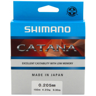 Леска Shimano Catana 150м 0.255мм 6.7кг/15lb (2266-75-76)
