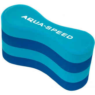 Колобашка для плавания Aqua Speed 4 layers Pullbuoy 23,5 x 8,5x 13 см 5640 (160) Голубая с синим