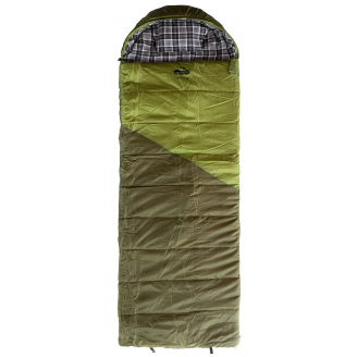 Спальный мешок левый Tramp Kingwood Long 230/100 UTRS-053L-L Dark-olive/grey