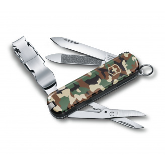 Швейцарский нож Victorinox Nail Clip 580 65 мм 8 функций Камуфляж (0.6463.94)