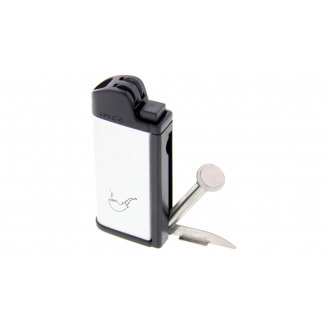Зажигалка Imco Chic 4 Pipe Flint Silver (IM1800002)