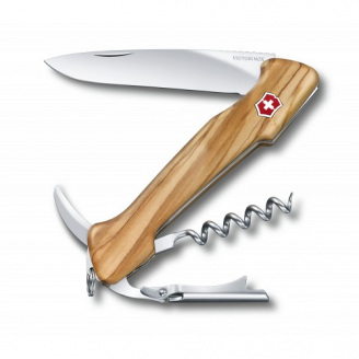 Швейцарский нож Victorinox Wine Master 130 мм 6 функций Оливковое дерево (0.9701.64)