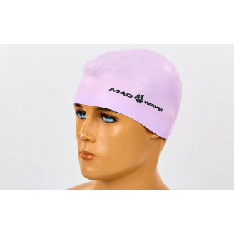 Шапочка для плавания MadWave PASTEL M053504 Фиолетовый