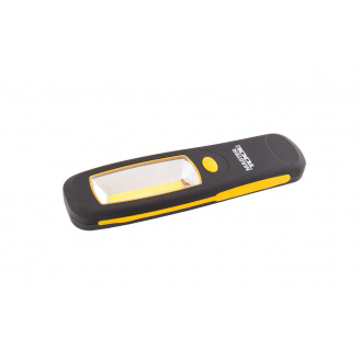Фонарь магнитный с подвесом MASTERTOOL 210х60х28 мм COB LED 3xAA ABS 94-0807