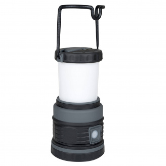 Фонарь кемпинговый Bo-Camp Delta High Power LED Rechargable 200 Lumen Черно-серый (DAS301430)