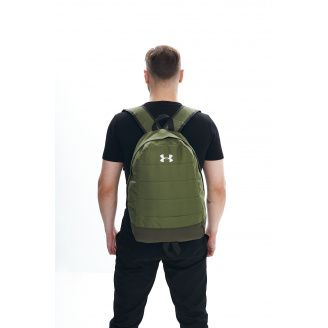 Рюкзак Матрас Хаки Under Armour белое лого (2256996591)
