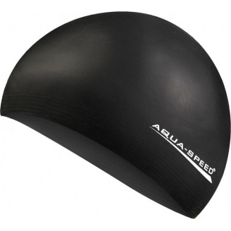 Шапка для плавания Aqua Speed Soft Latex 5729 122-07 One Size Черный (5908217657299)